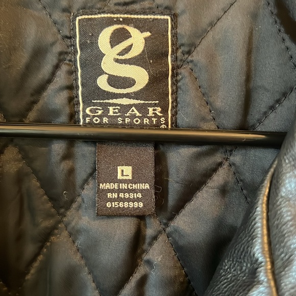 Men’s leather coat - Picture 2 of 7